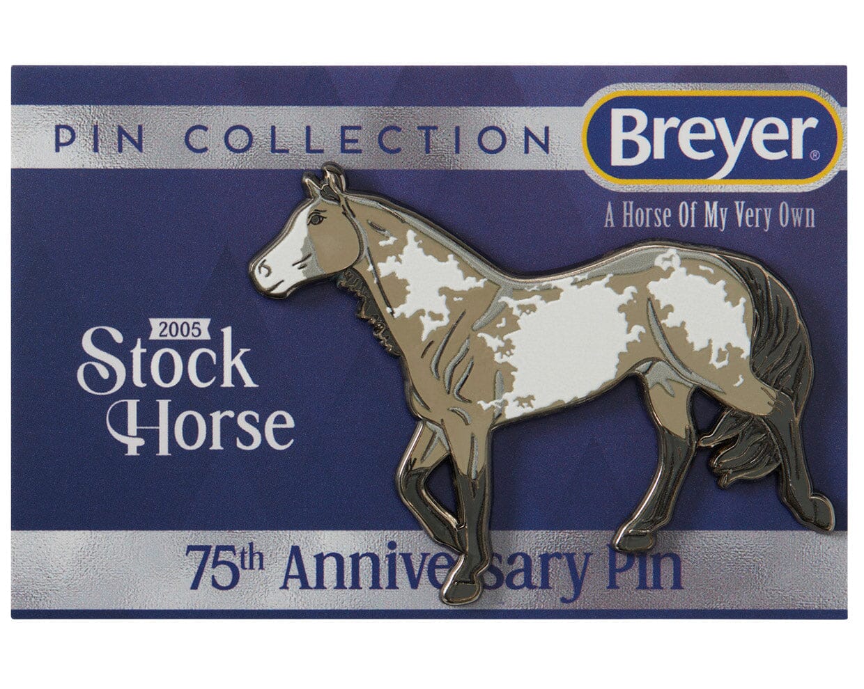 75th Anniversary Stock Horse Deluxe Enamel Pin