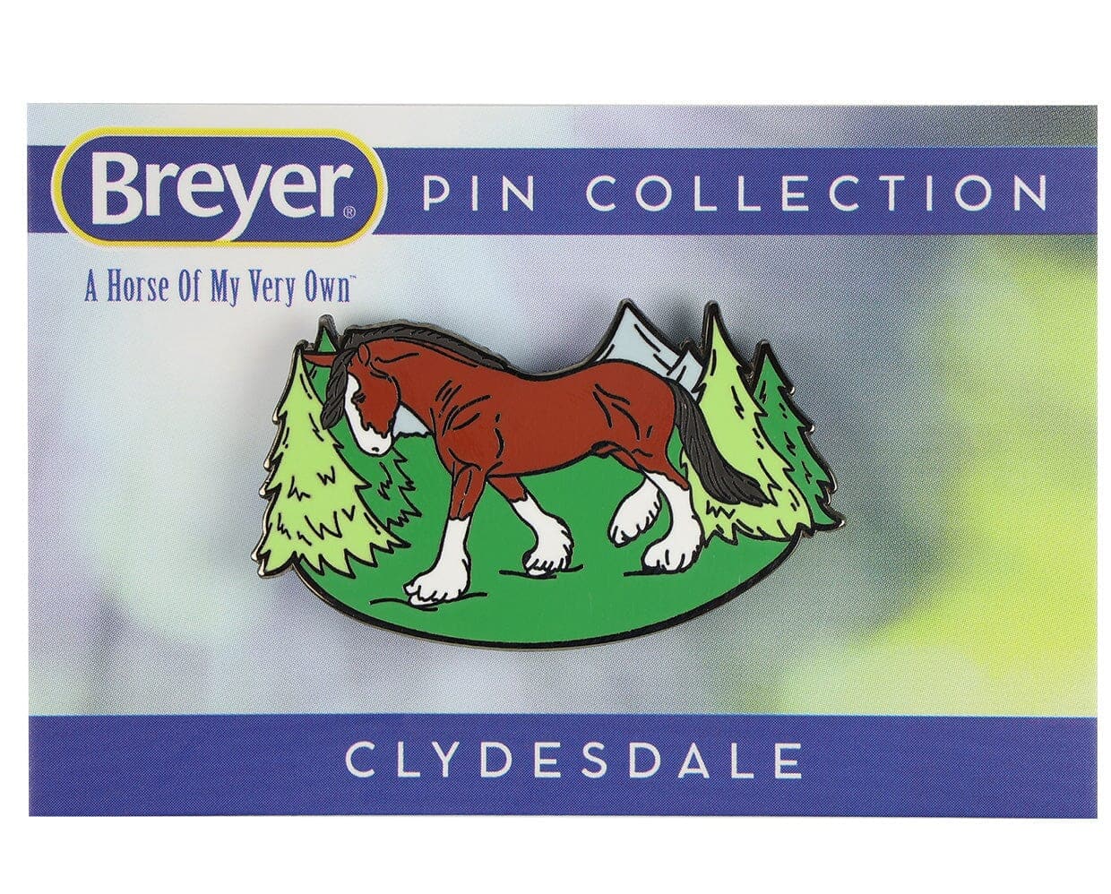 Clydesdale Enamel Pin