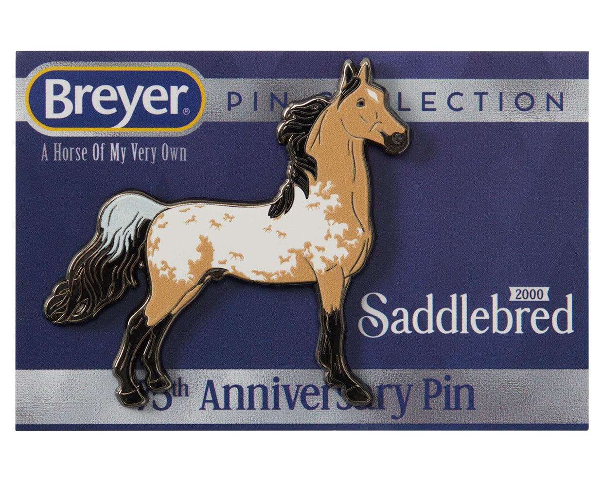 75th Anniversary Saddlebred Deluxe Enamel Pin