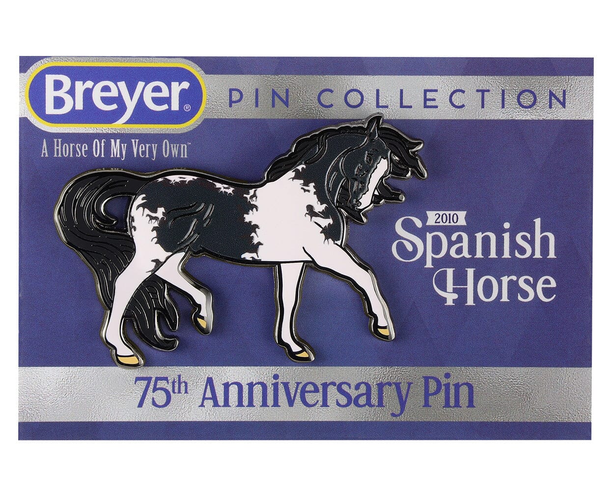 75th Anniversary Spanish Horse Deluxe Enamel Pin