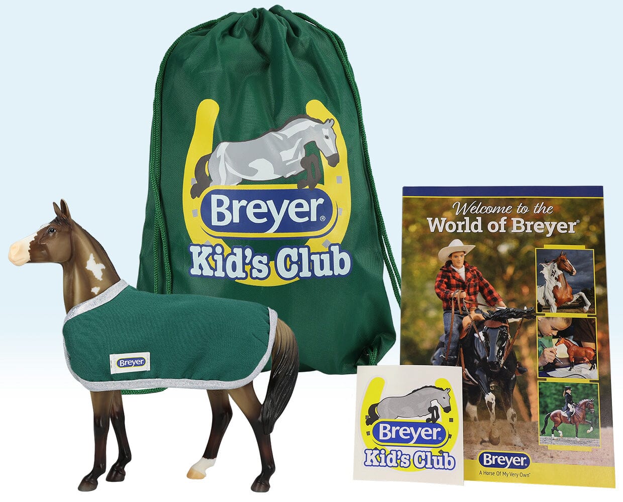 Breyer Kids Club Deluxe Membership | Grulla Overo Pinto