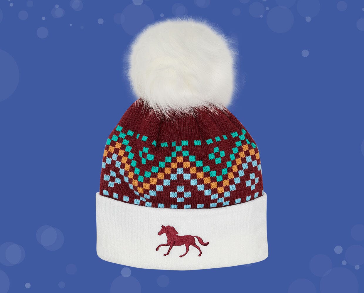 Christmas in Bloom Holiday Hat