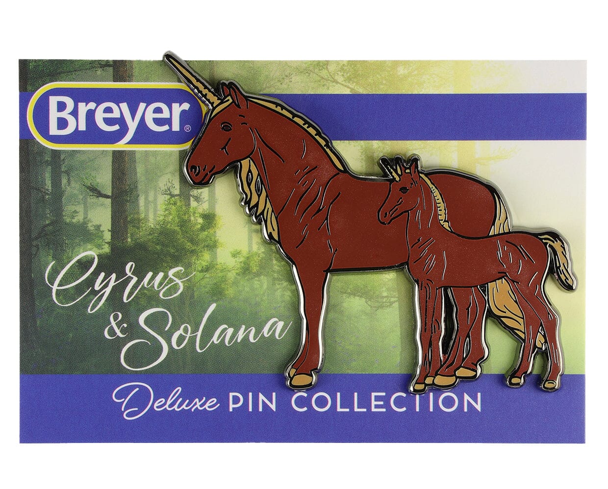 Cyrus & Solana Deluxe Pin