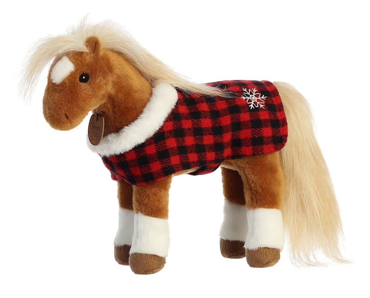 13" HOLIDAY HORSE - HOLLY