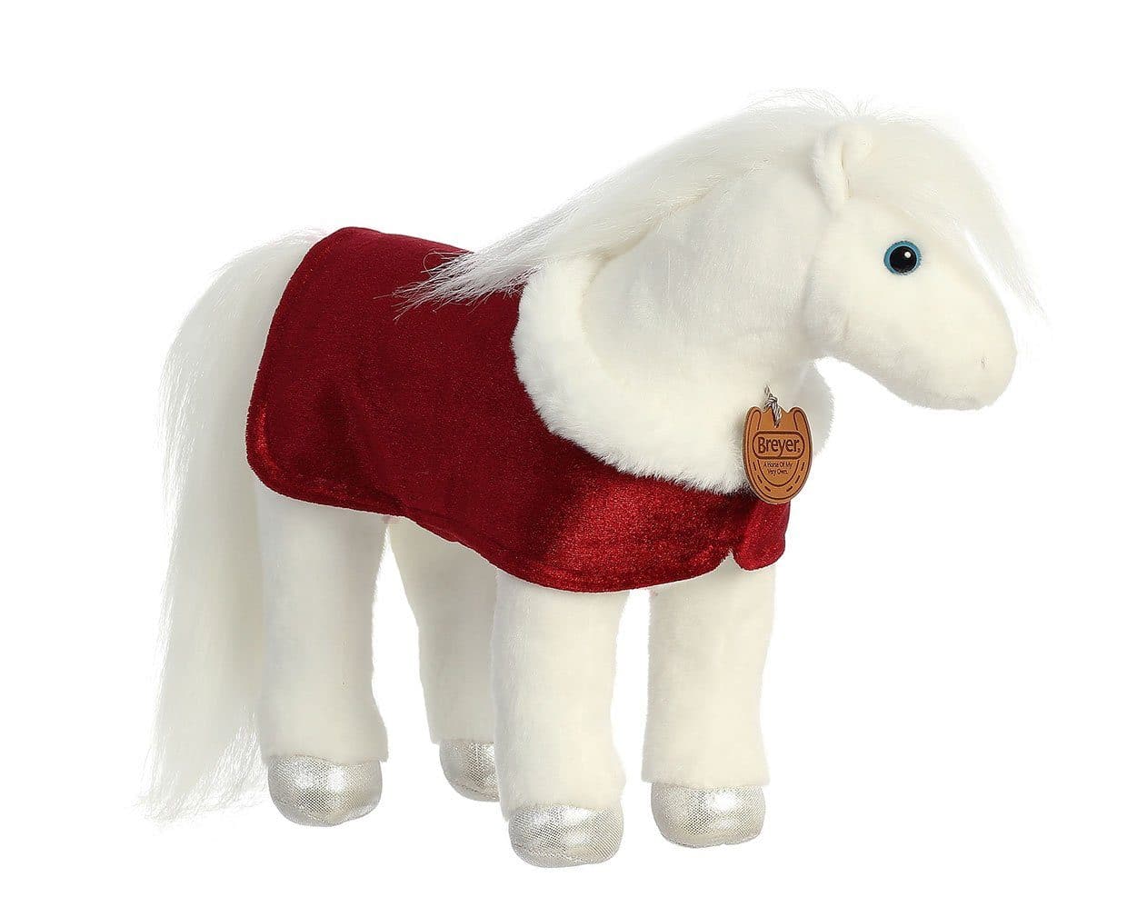 13" PLUSH HOLIDAY HORSE - JOY