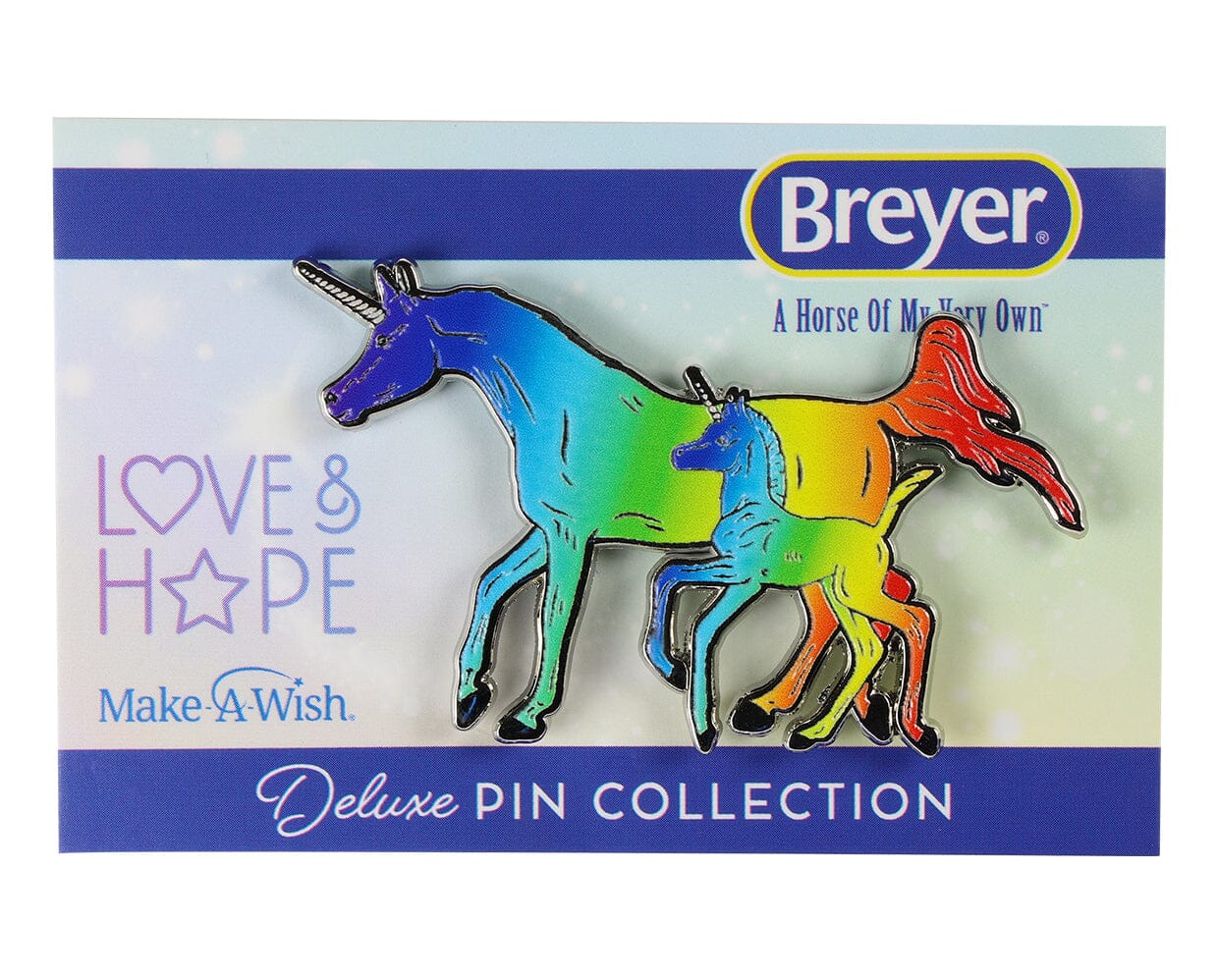 Love & Hope Deluxe Enamel Pin