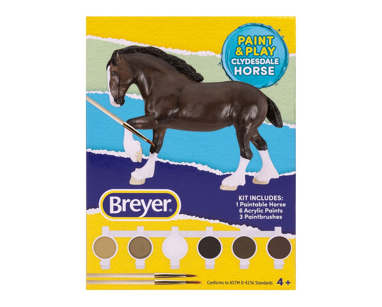 Paint & Play Draft Horse