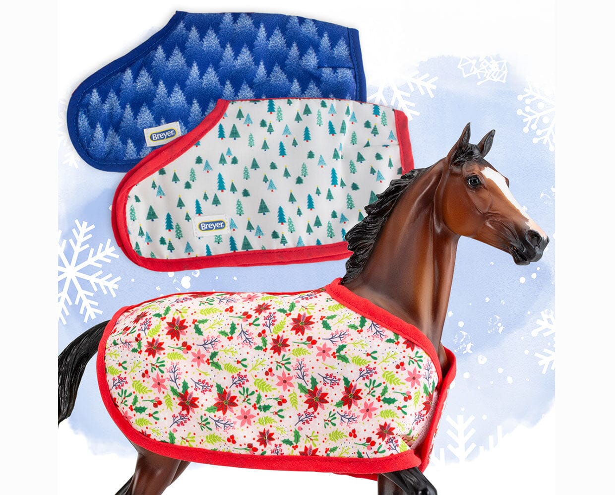 Traditional Holiday Horse Blanket | One Blanket